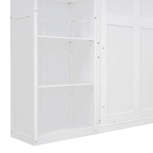 Murphy Wall Bed With Shelves