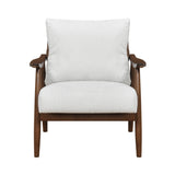 Sagebrooke Solid Wood Modern Accent Chair