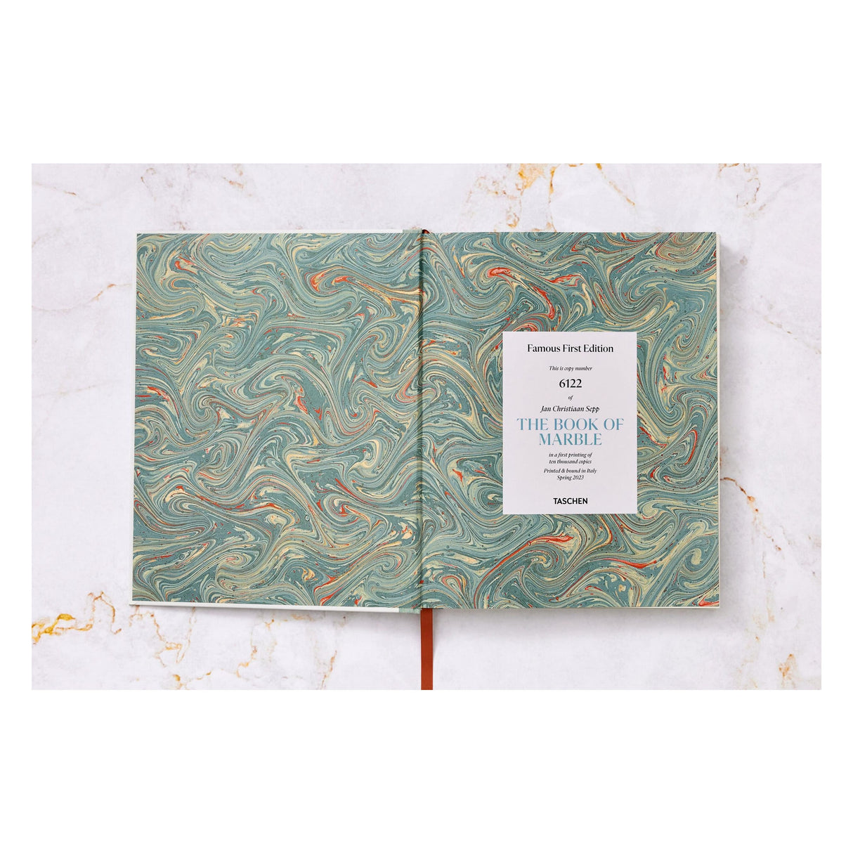 Jan Christiaan Sepp. The Book of Marble (German, French, English) (FFE)