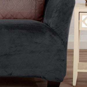 Velvet Stretch Slipcover - Gale Collection