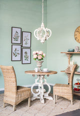 Farmhouse 6-Light Wood Chandelier Pendant Light Fixture