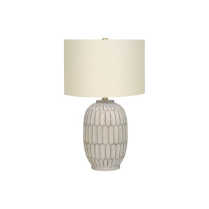 Table Lamp, Lighting, Transitional - Cream