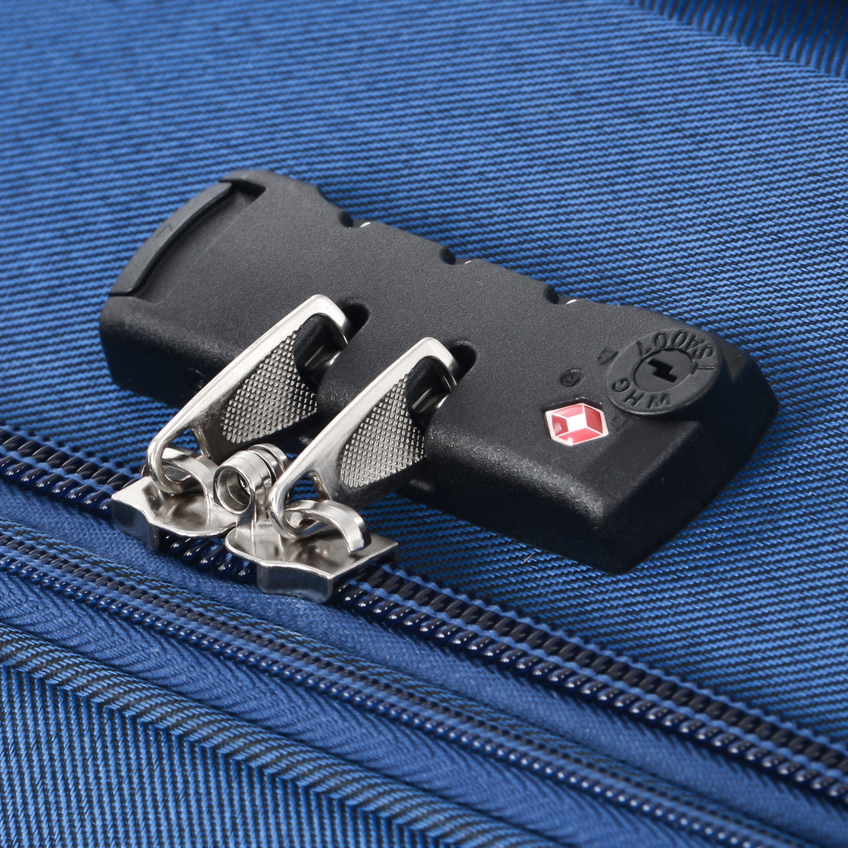 Softside expandable 3-piece luggage set with spinner wheels