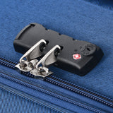 Softside expandable 3-piece luggage set with spinner wheels