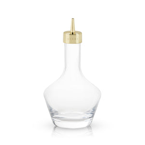 Bitters Bottle with Gold Dasher Top by Viski®
