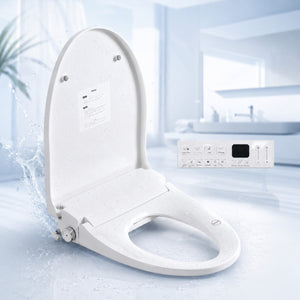 Smart Bidet Toilet Seat with Side Knob Adjustable Heated Seat