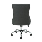 Tufted Swivel Office Chair with Adjustable Comfort