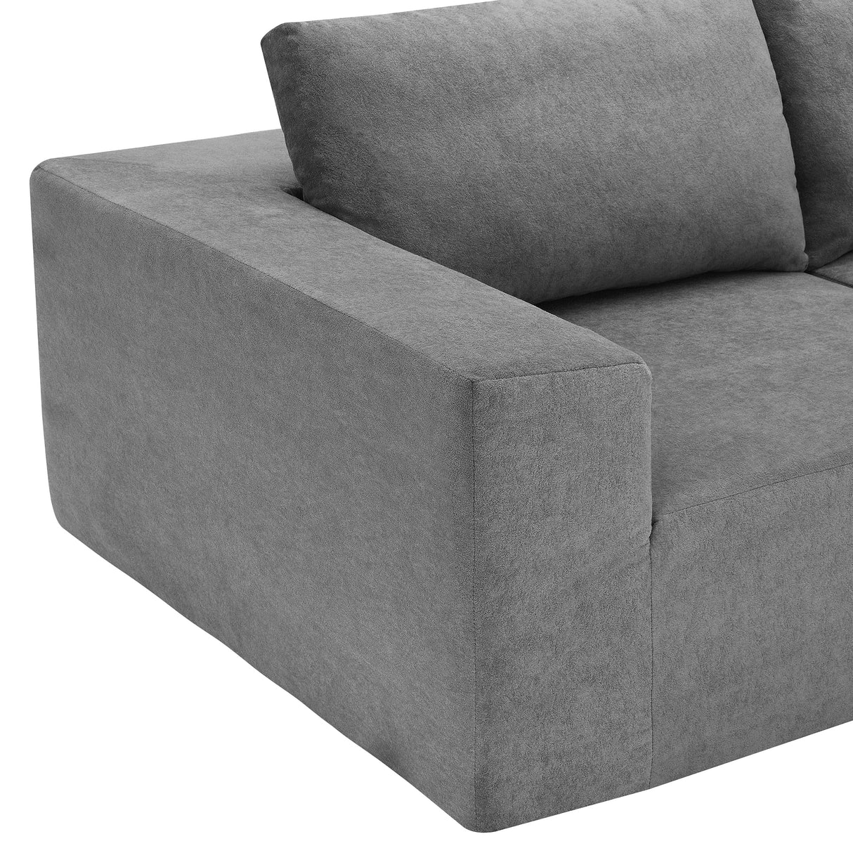 The Caitlyn Plush Modular Terrycloth Sectional