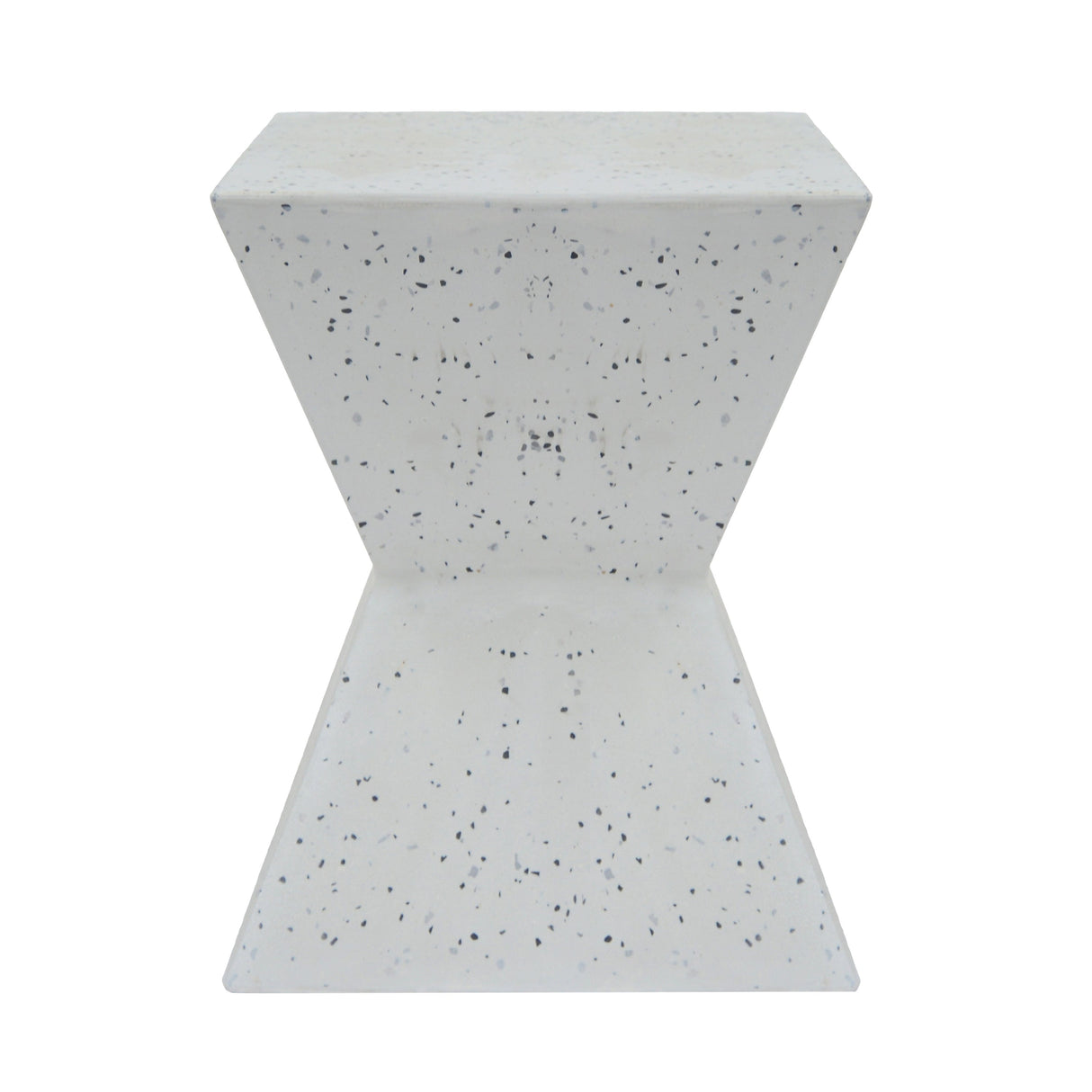 14.75" Lightweight Concrete Outdoor Accent Table