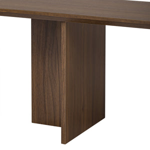 Mid-Century Modern 2-in-1 Extendable Walnut TV Stand