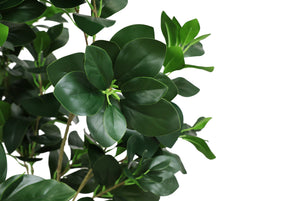 7.2FT Tall Artificial Silk Tree Large Faux Greenery Plant