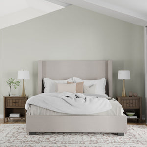 Lev - Bedside Table - Smoky Brown