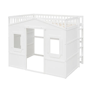 House Loft Bed With Ladder