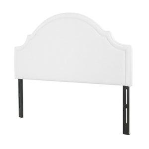 Catherine Upholstered King Headboard, Antique