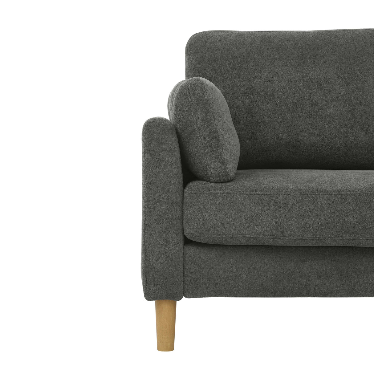 The Oliver Compact Elegance Upholstered Sofa