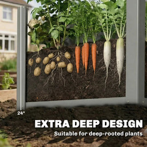 Balcony Herb Box - Elevated Outdoor Planter Box