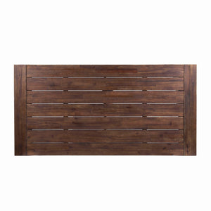 Outdoor Sandblast Finish Acacia Wood Dining Table