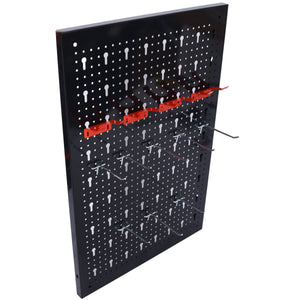 4ft Metal Garage Pegboard Tool Organizer