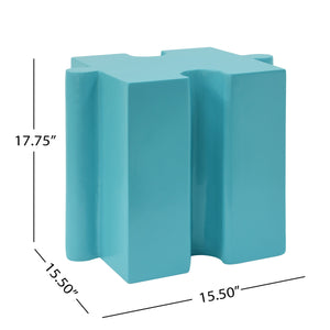 Puzzle Art Side Table