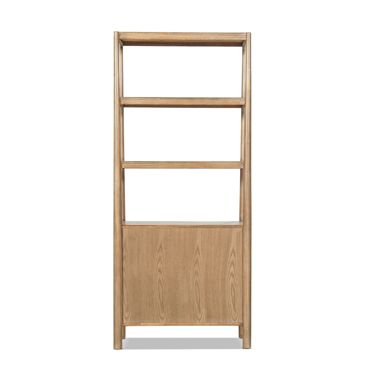 Nolan - Bookcase With Lower Cabinet - Natural