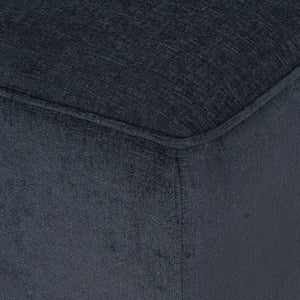 Upholstered Chaise Lounge With Scroll Arms, Turned Legs And 2 Pillows