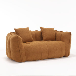 Cozy Beanbag Chair With High Resilience Foam Core For 2