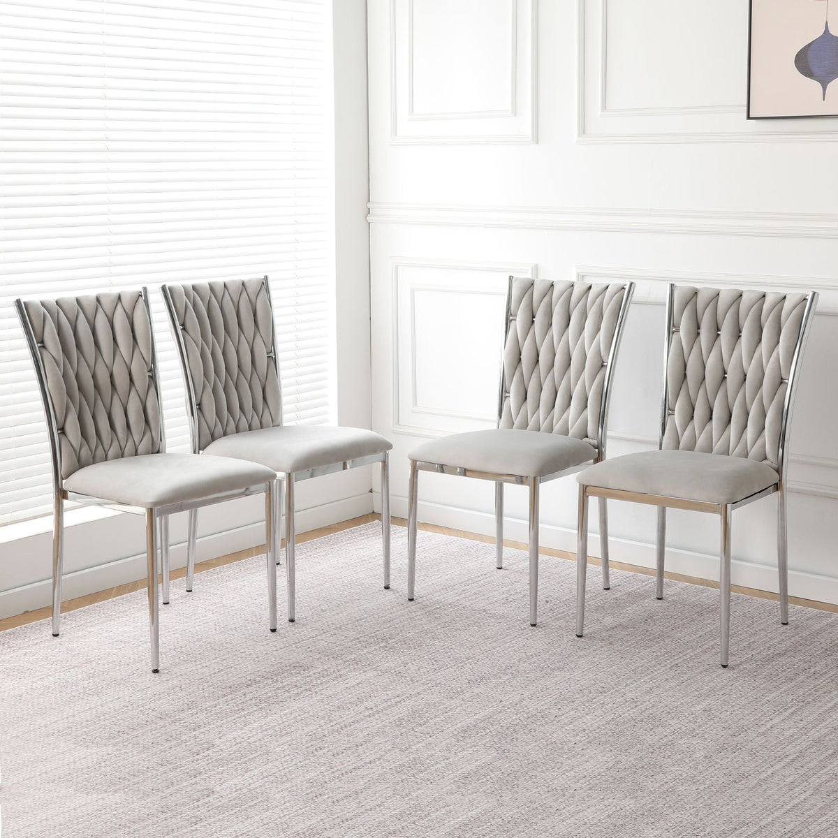 Modern Dining Chair Set For Dining Room