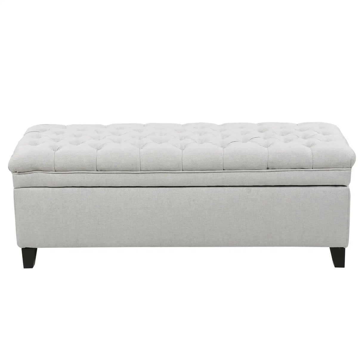 Juliana Storage Ottoman With Birch Legs