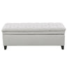 Juliana Storage Ottoman With Birch Legs