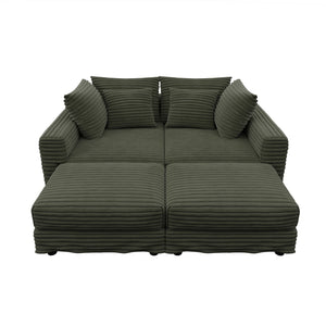 Modern Comfy Upholstered Sofa Cloud Couch & Deep Seat Couches
