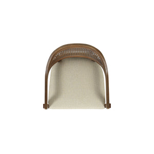 Americana - Mid-Century Modern Cane Back Counter Stool
