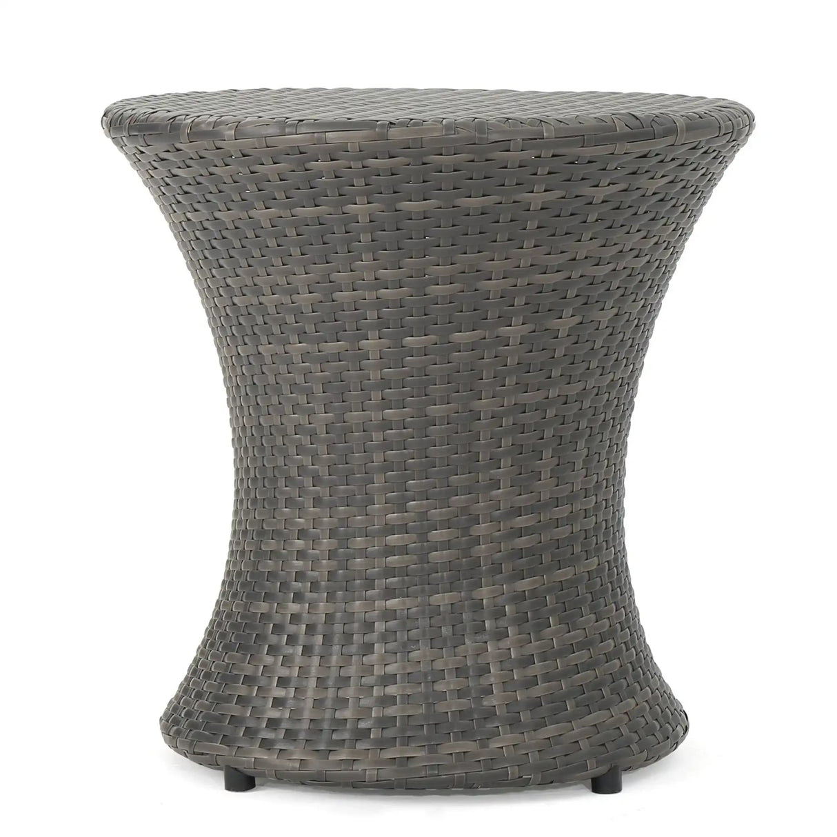 Thrive - Hourglass Rattan Table With No Glass Top