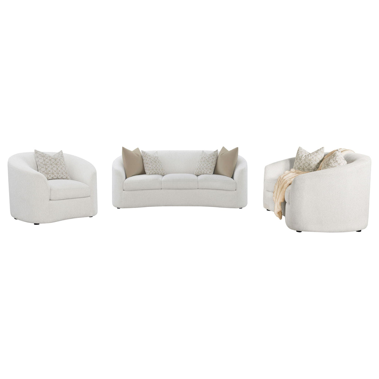 Rory - Sloped Arms Living Room Set