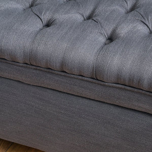 Juliana - Storage Ottoman With Birch Legs
