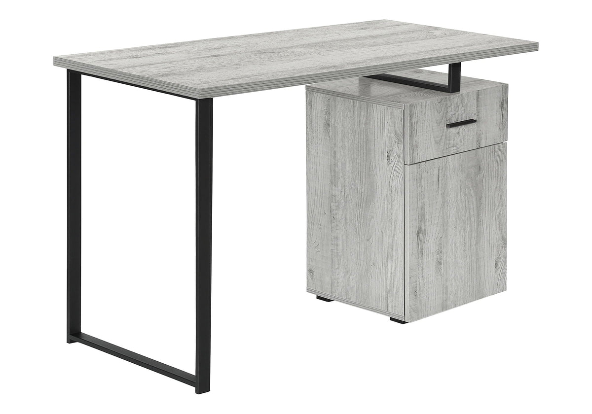 Contemporary Computer Desk with Storage Drawers