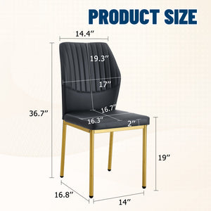 4-Piece Set of Premium Seating for Dining