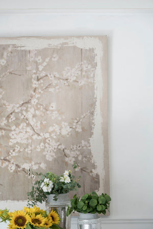 Large Cherry Blossom Canvas Art Print Home Decor Accent Piece