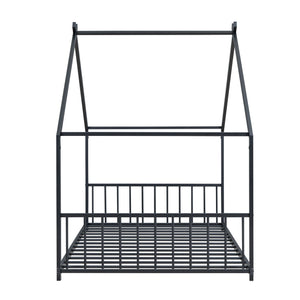 Metal House Bed