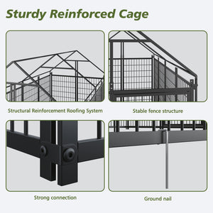 Large Dog Kennel Outdoor Pet Pens