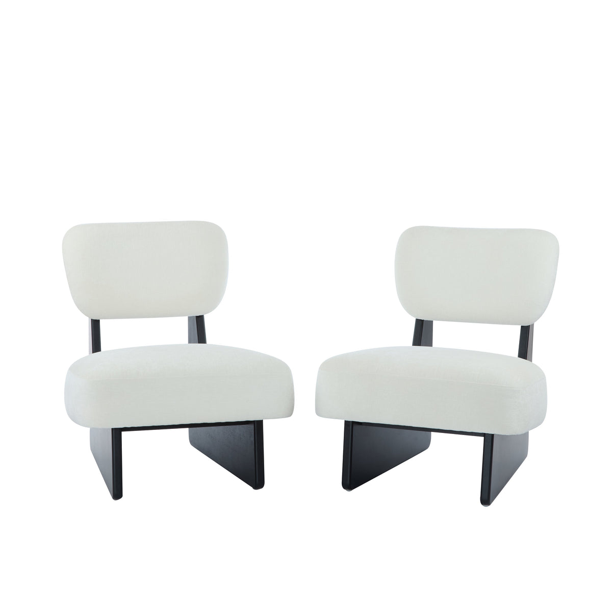 Set of 2 Modern Chairs