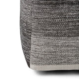 Naya Cube Pouf Patterned Grey Melange