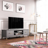 Westerleigh - TV Stand - Dark Gray