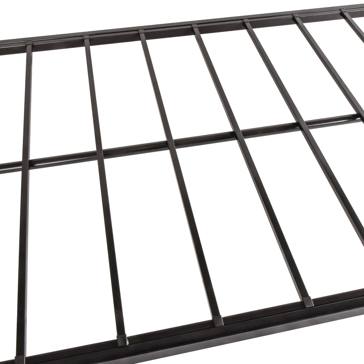 Space Saving Bunk Bed With Metal Frame And Ladder