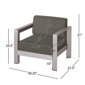 Aviara - Luxurious Outdoor Club Chair