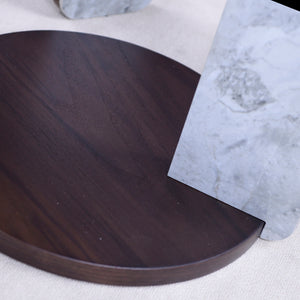 Coffee Table Set With Center Table & Side Table