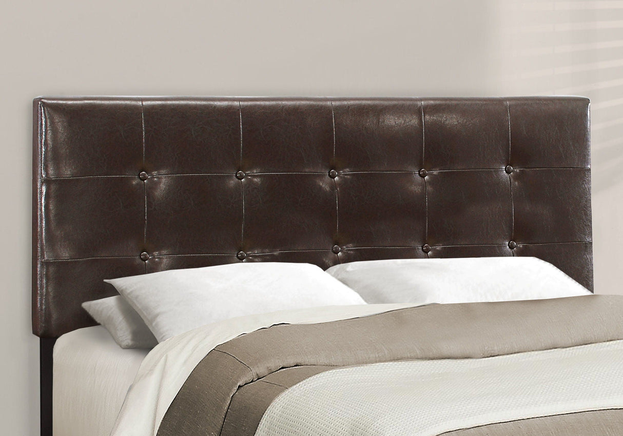 Transitional Upholstered Bed Frame