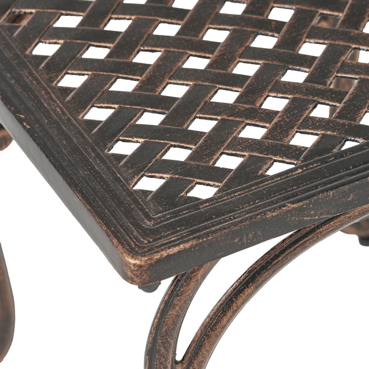 Laughlin cast iron end table (set of 2)