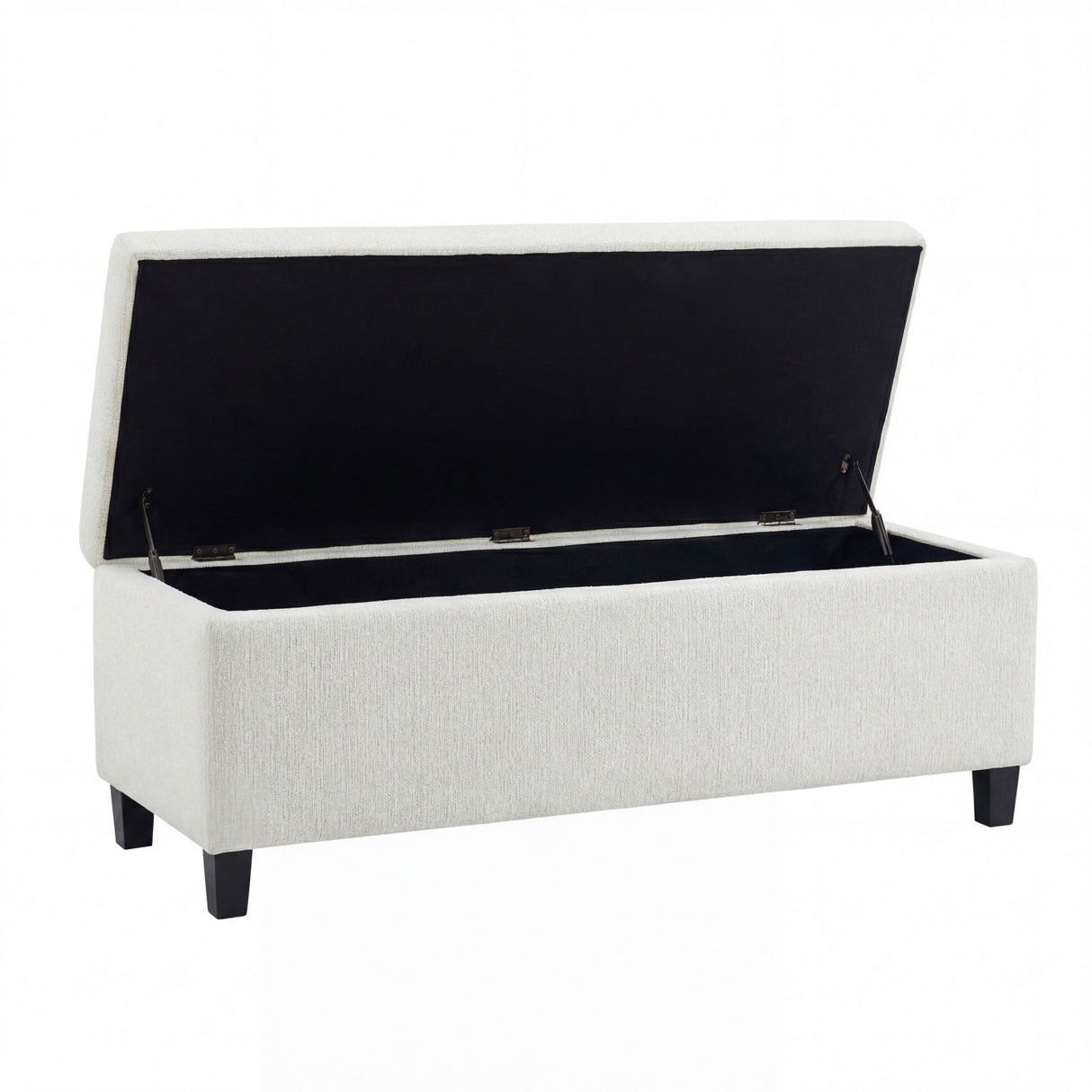 Upholstered Storage Ottoman Bench