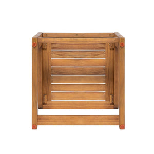 Ashwell - Acacia Wood Side Table - Teak