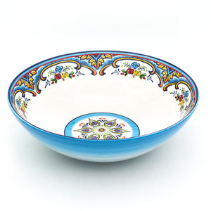 Zanzibar 13" Handcrafted Stoneware Serving Bowl